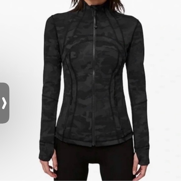 Rare Camo Lululemon Define Jacket S 10 - Picture 4 of 7
